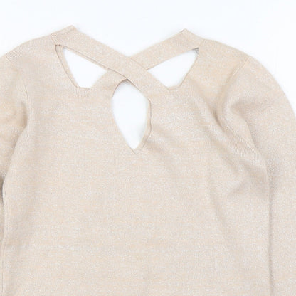 Womens UK Size 14 Dorothy Perkins Pink Pullover Jumper