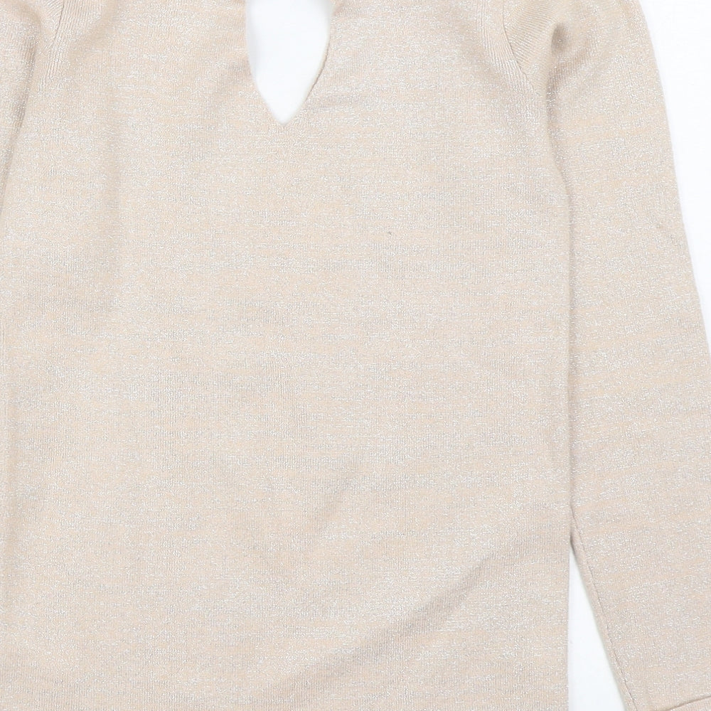 Womens UK Size 14 Dorothy Perkins Pink Pullover Jumper