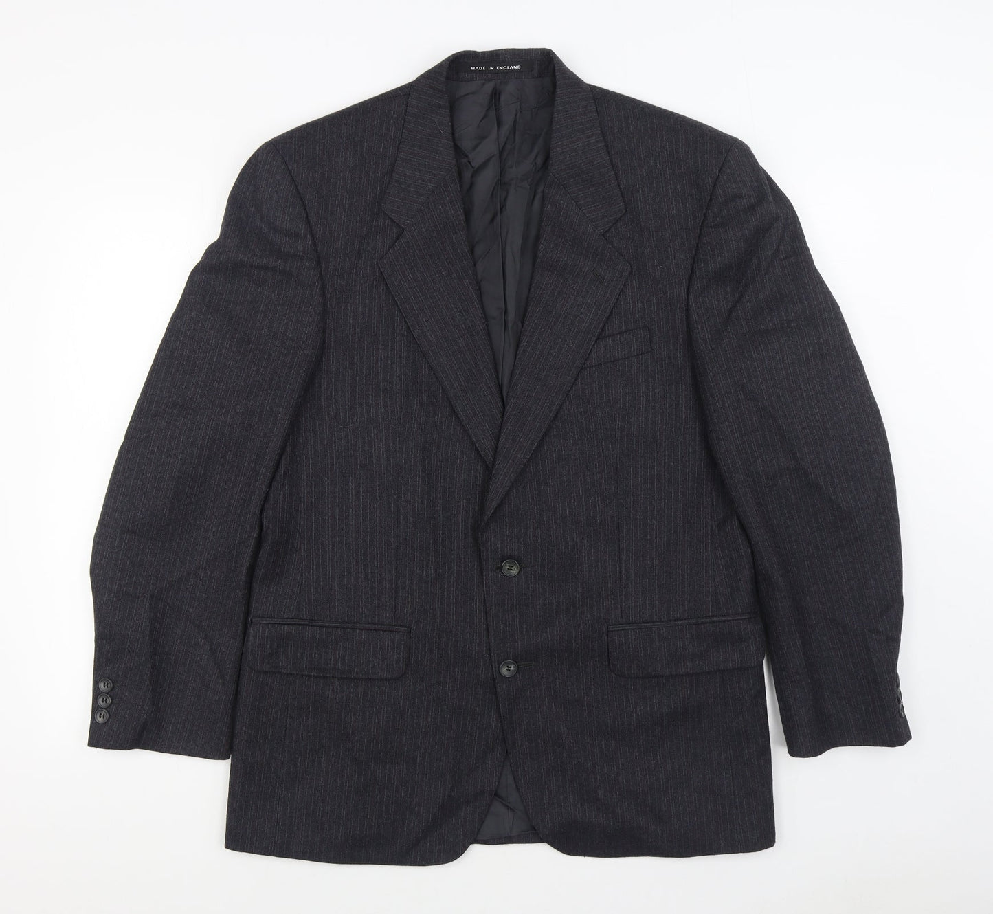 Mens UK Size 40 The Label Regular Black Suit Jacket