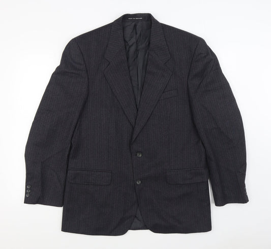 Mens UK Size 40 The Label Regular Black Suit Jacket