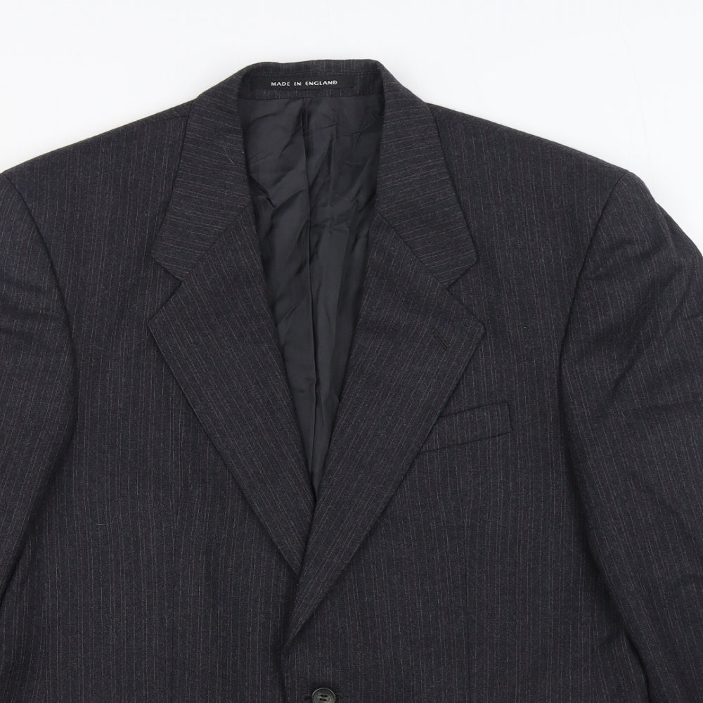 Mens UK Size 40 The Label Regular Black Suit Jacket
