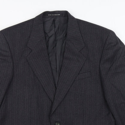 Mens UK Size 40 The Label Regular Black Suit Jacket