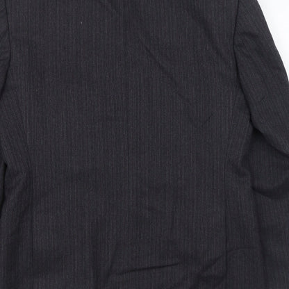 Mens UK Size 40 The Label Regular Black Suit Jacket