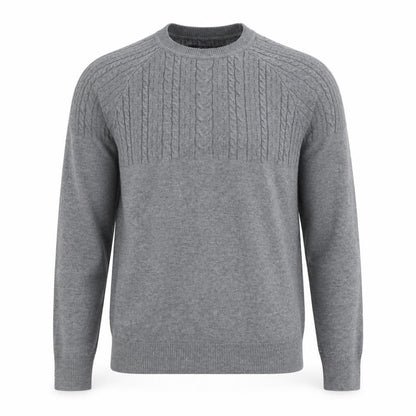 Mens UK Size S Red Herring Grey Pullover Jumper