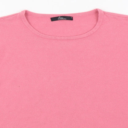 Womens UK Size M Bm Collection Pink Pullover Jumper