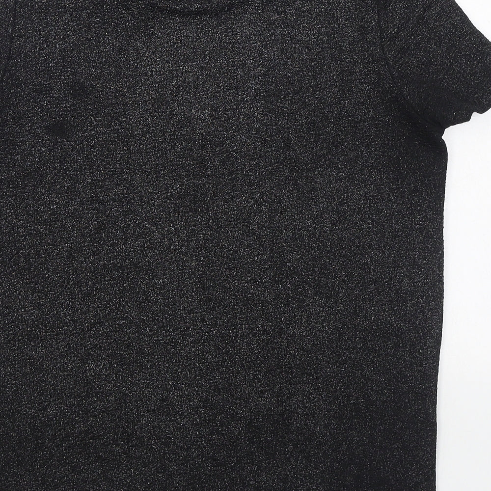 Womens UK Size 8 NEXT Black Basic T-Shirt
