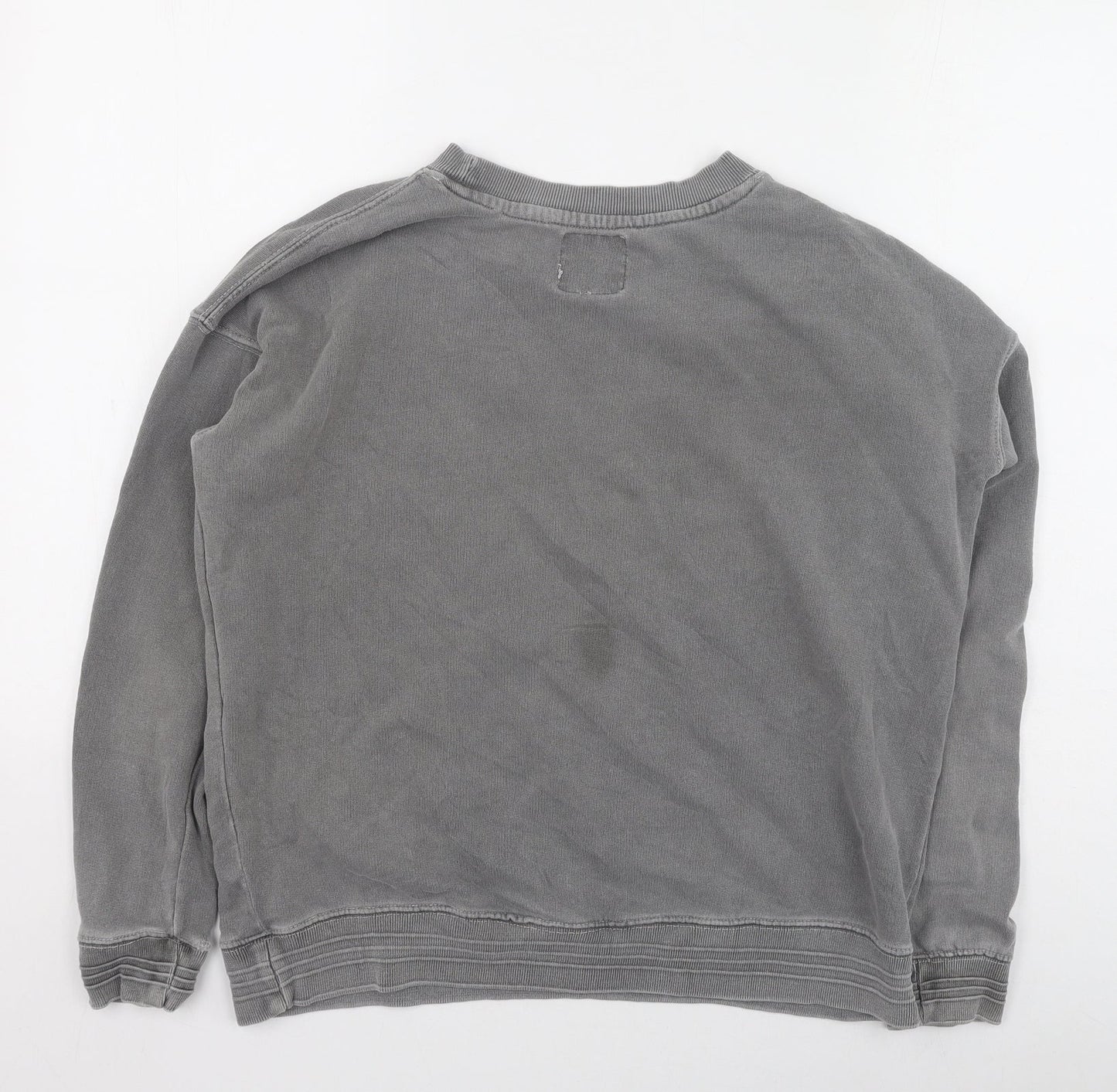 Mens UK Size M Pull&Bear Gold Pullover Sweatshirt