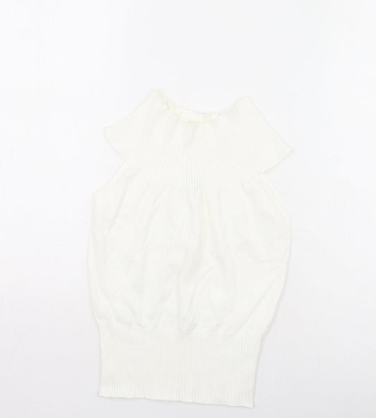 Womens UK Size 12 Oasis Ivory Pullover Jumper