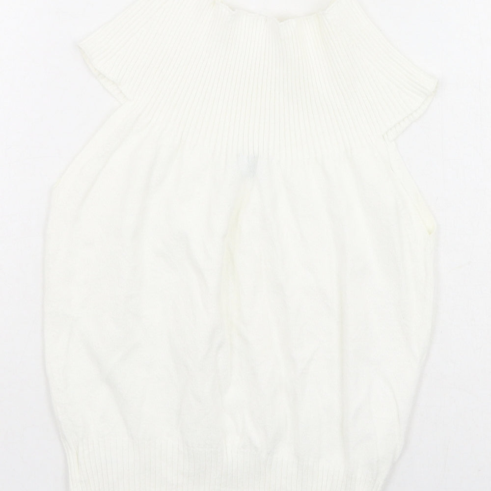 Womens UK Size 12 Oasis Ivory Pullover Jumper