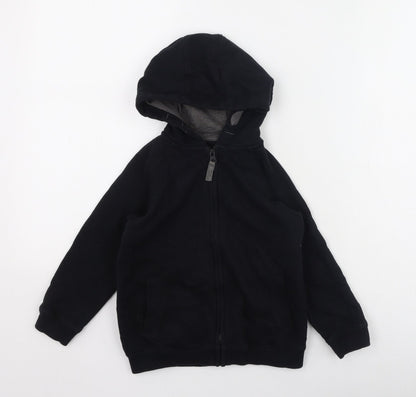 Casual debt Boys Blue  Cotton Full Zip Sweatshirt Size 5 Years