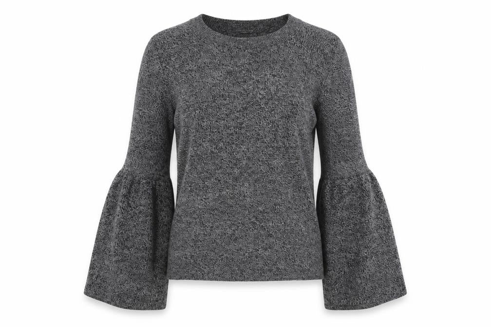 Womens UK Size S Preworn Grey Pullover Jumper