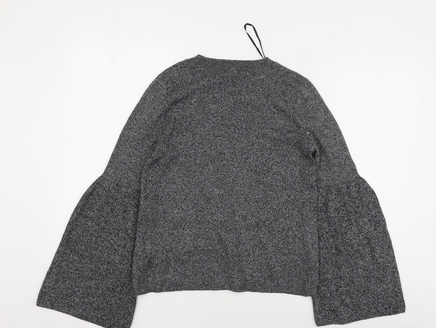 Womens UK Size S Preworn Grey Pullover Jumper