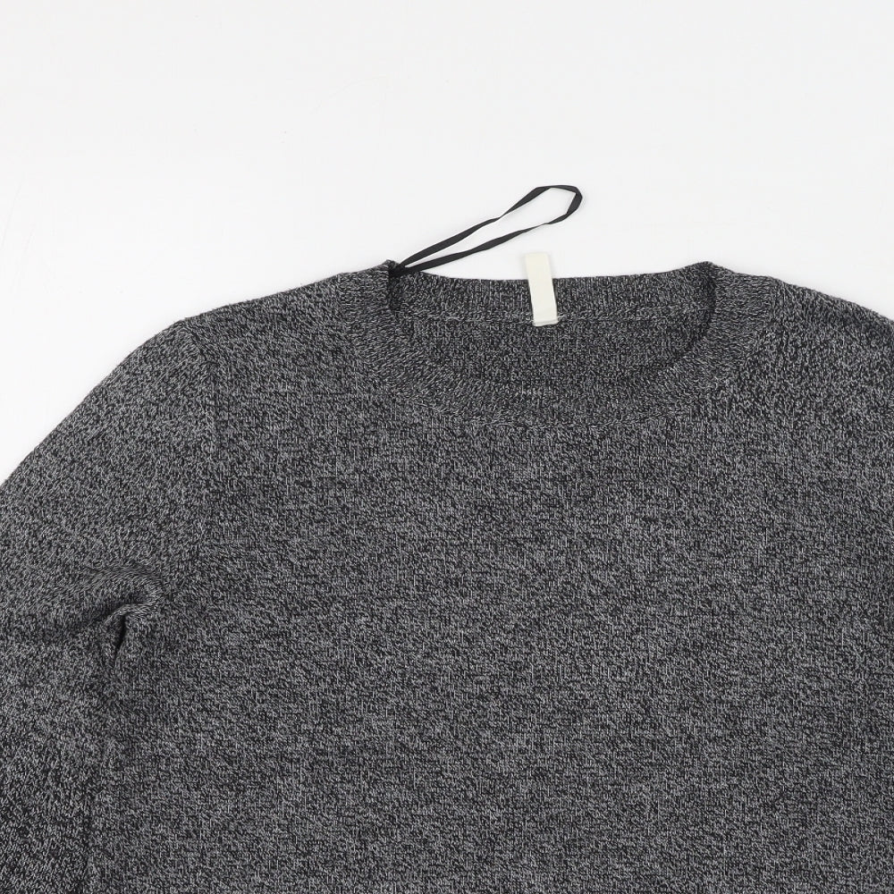 Womens UK Size S Preworn Grey Pullover Jumper