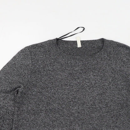 Womens UK Size S Preworn Grey Pullover Jumper