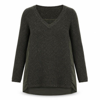 Womens UK Size XS Oasis Green Pullover Jumper