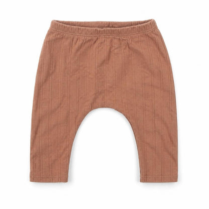 NEXT Girls Brown  Cotton Capri Trousers Size 3-6 Months  Pullover