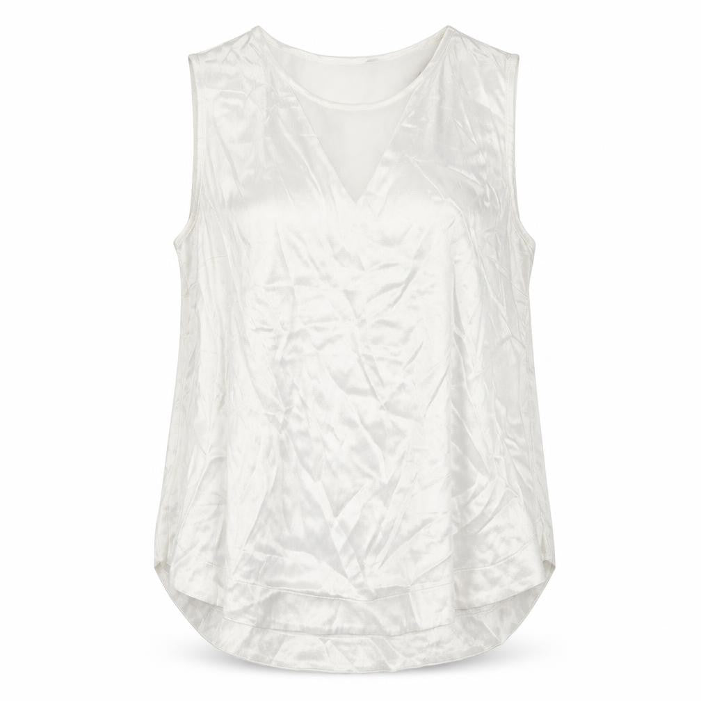 Womens UK Size 12 NEXT White Basic Tank