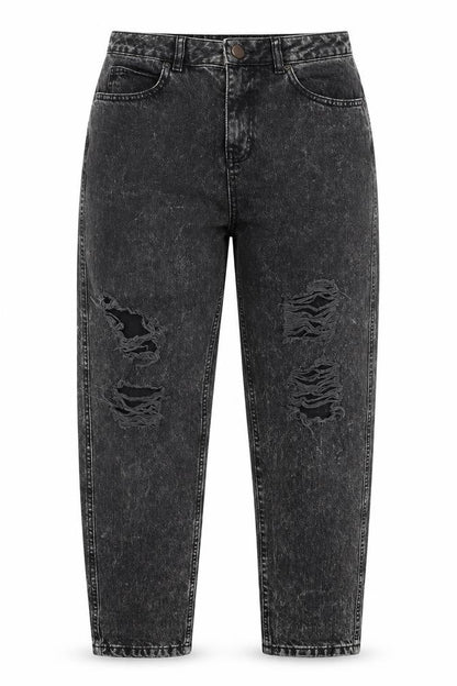 Womens UK Size 28 in ASOS Regular Fit Straight Black Jeans
