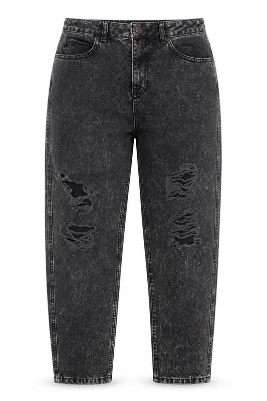 Womens UK Size 28 in ASOS Regular Fit Straight Black Jeans