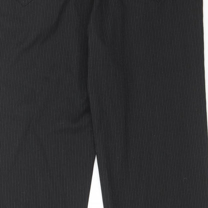 Urban Spirit Womens Black  Polyester Trousers  Size S L30 in Regular
