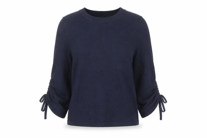 TU Womens Blue  Viscose Pullover Sweatshirt Size 14