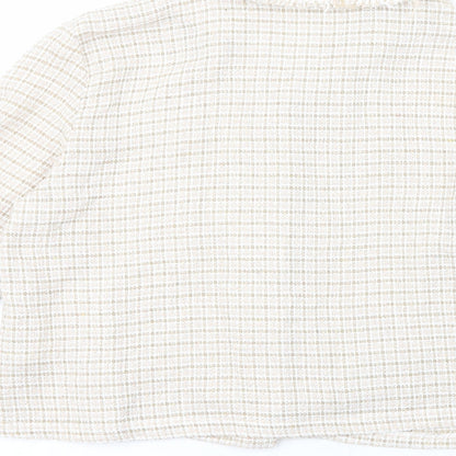 SheIn Womens Ivory   Jacket  Size 14