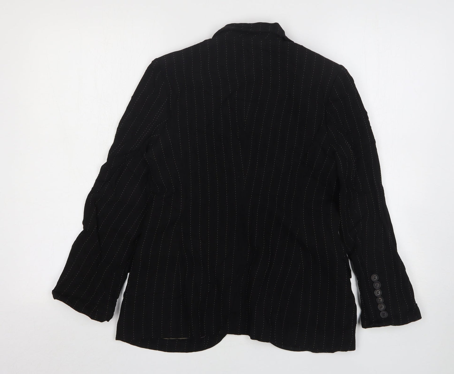 Womens UK Size 8 Planet Regular Black Suit Jacket