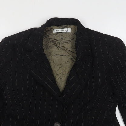 Womens UK Size 8 Planet Regular Black Suit Jacket