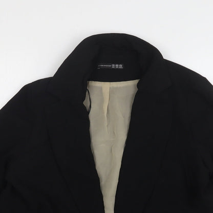 Atmosphere Womens Black  Polyester Jacket Blazer Size 18