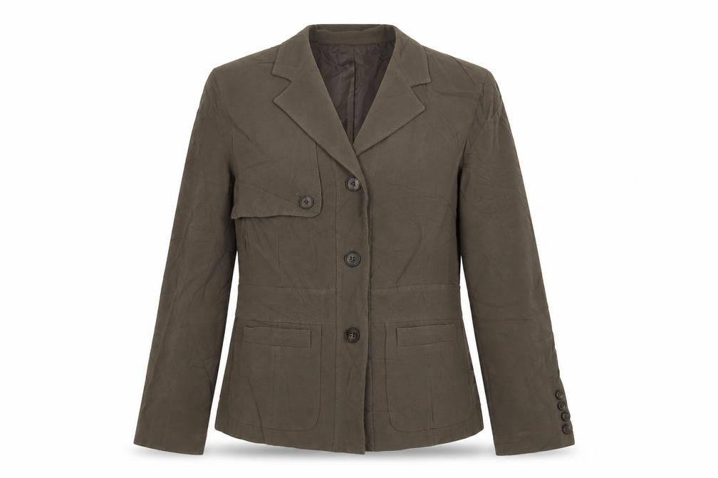 Womens UK Size 10 Episode Regular Green Suit Jacket
