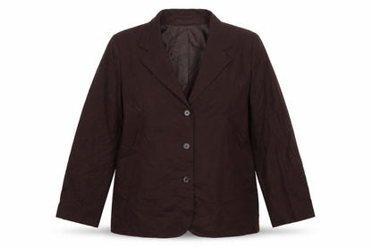 Womens UK Size 18 Slimma Regular Brown Suit Jacket