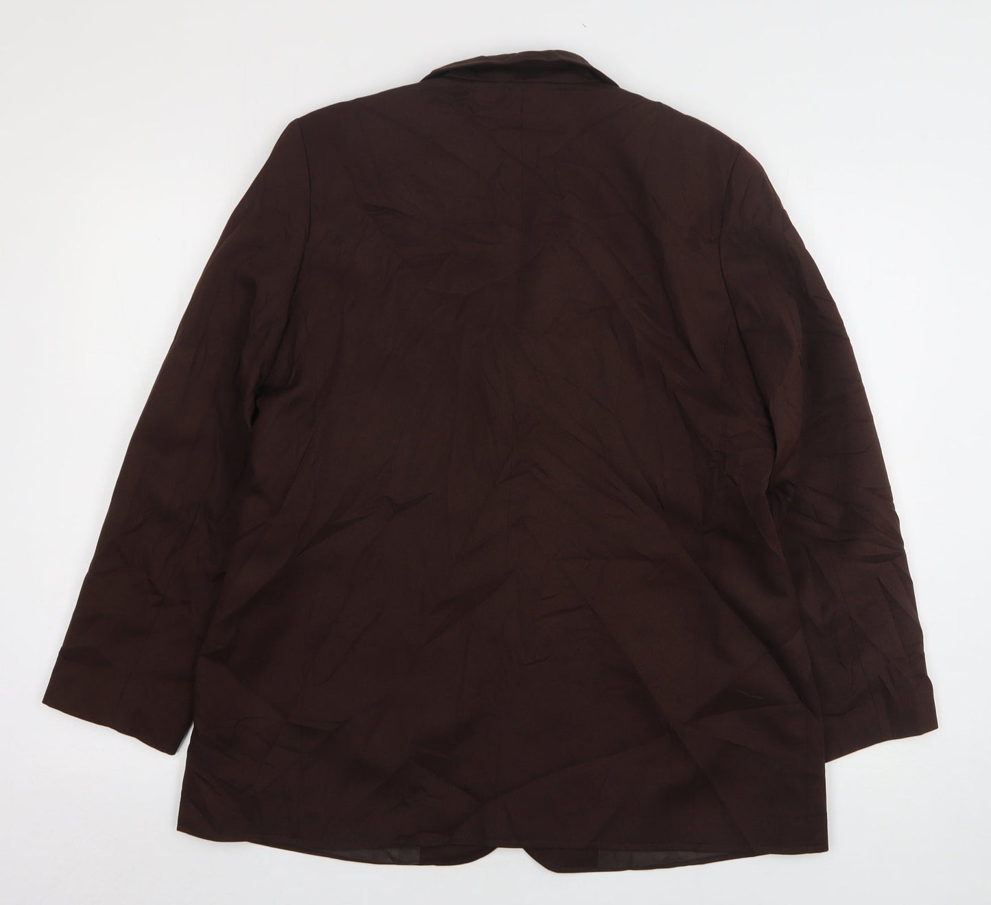 Womens UK Size 18 Slimma Regular Brown Suit Jacket