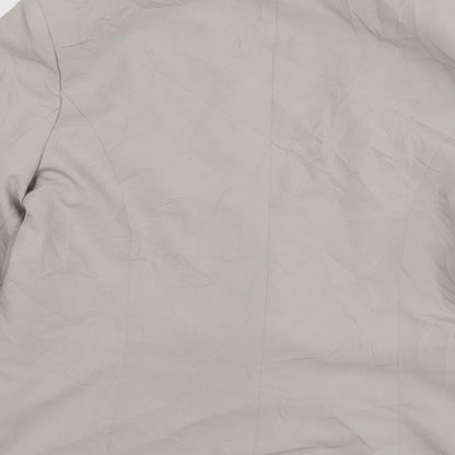 Atmosphere Womens Grey  Polyester Jacket Suit Jacket Size 20