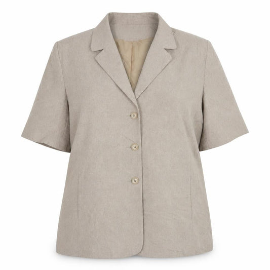 Womens UK Size 18 Bonmarché Regular Beige Suit Jacket
