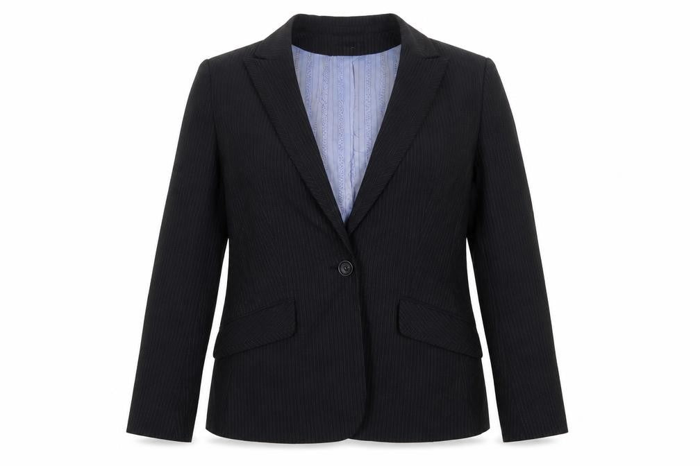 Womens UK Size 14 Autonomy Regular Black Suit Jacket