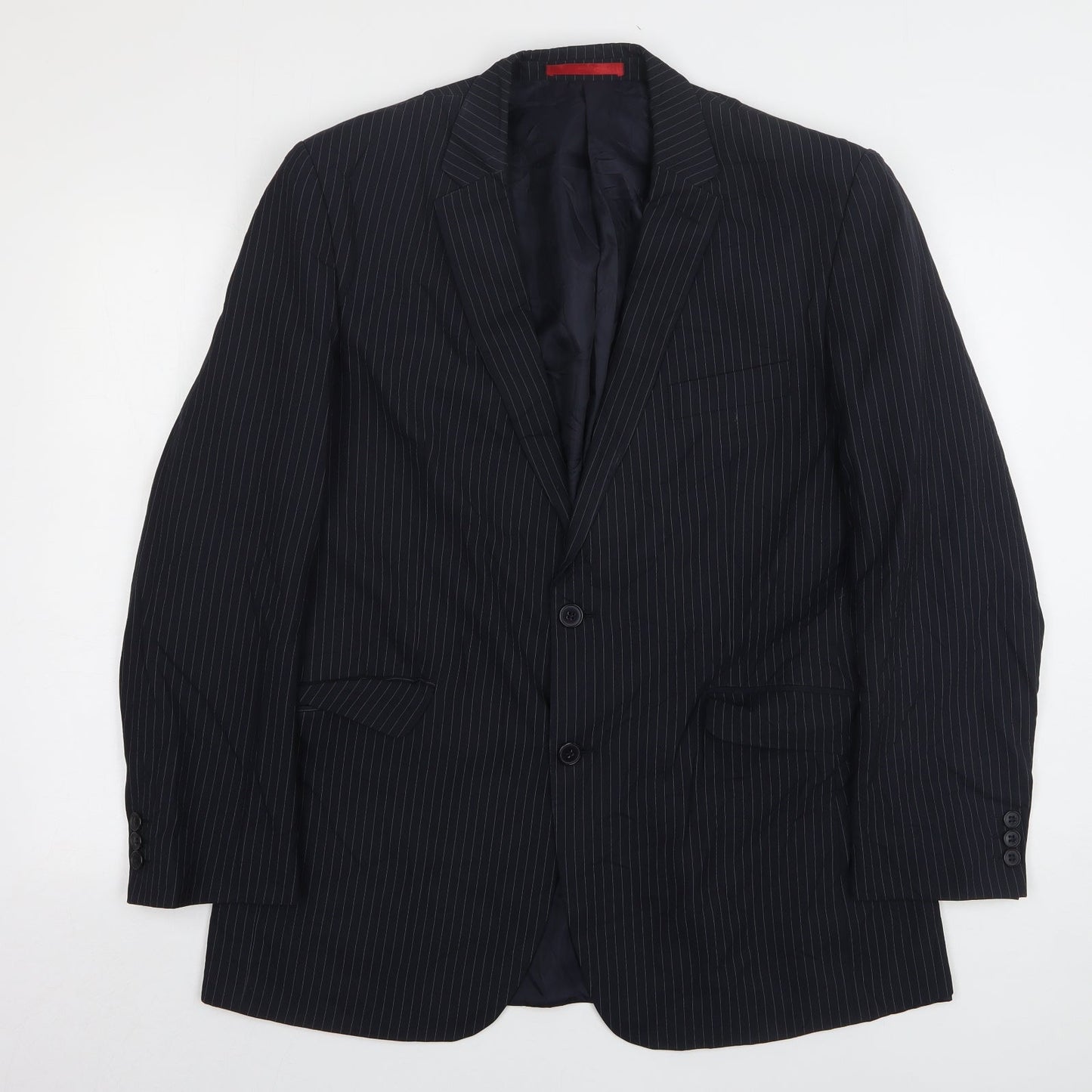 Mens UK Size 42 Burton Regular Blue Suit Jacket