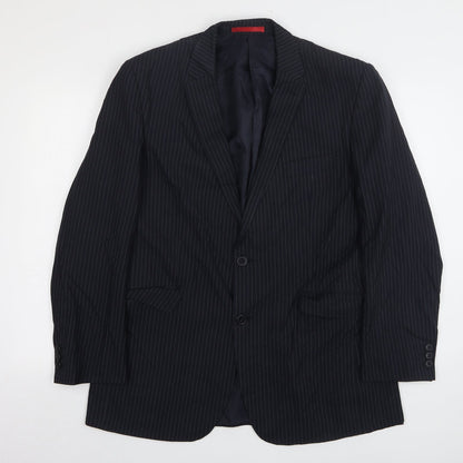 Mens UK Size 42 Burton Regular Blue Suit Jacket