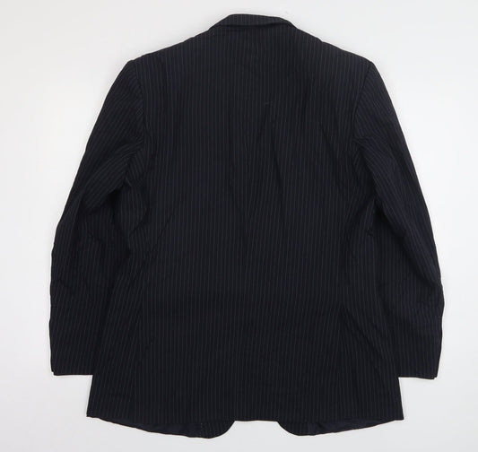 Mens UK Size 42 Burton Regular Blue Suit Jacket