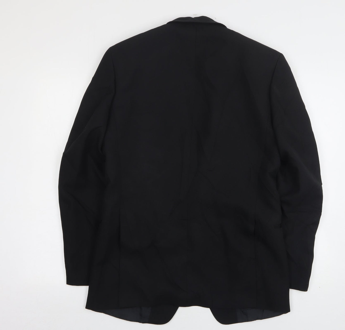 Mens UK Size 38 Wellington Regular Black Suit Jacket