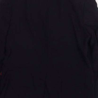 Hyphen  Mens Blue  Wool Jacket Suit Jacket Size 40