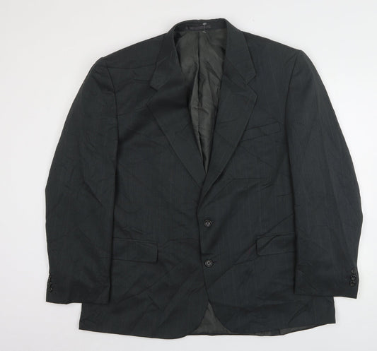 Mens UK Size 46 Berkertex Regular Green Suit Jacket