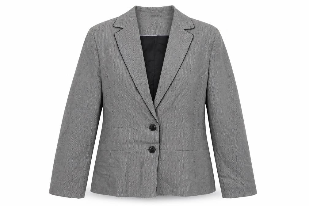 Womens UK Size 14 Marks and Spencer Regular Grey Suit Jacket