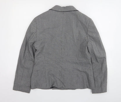 Womens UK Size 14 Marks and Spencer Regular Grey Suit Jacket