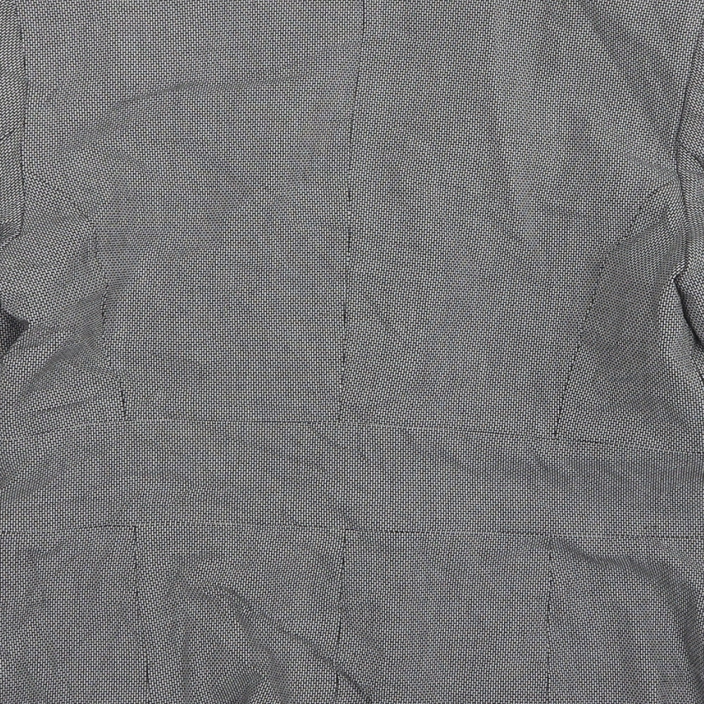 Womens UK Size 14 Marks and Spencer Regular Grey Suit Jacket
