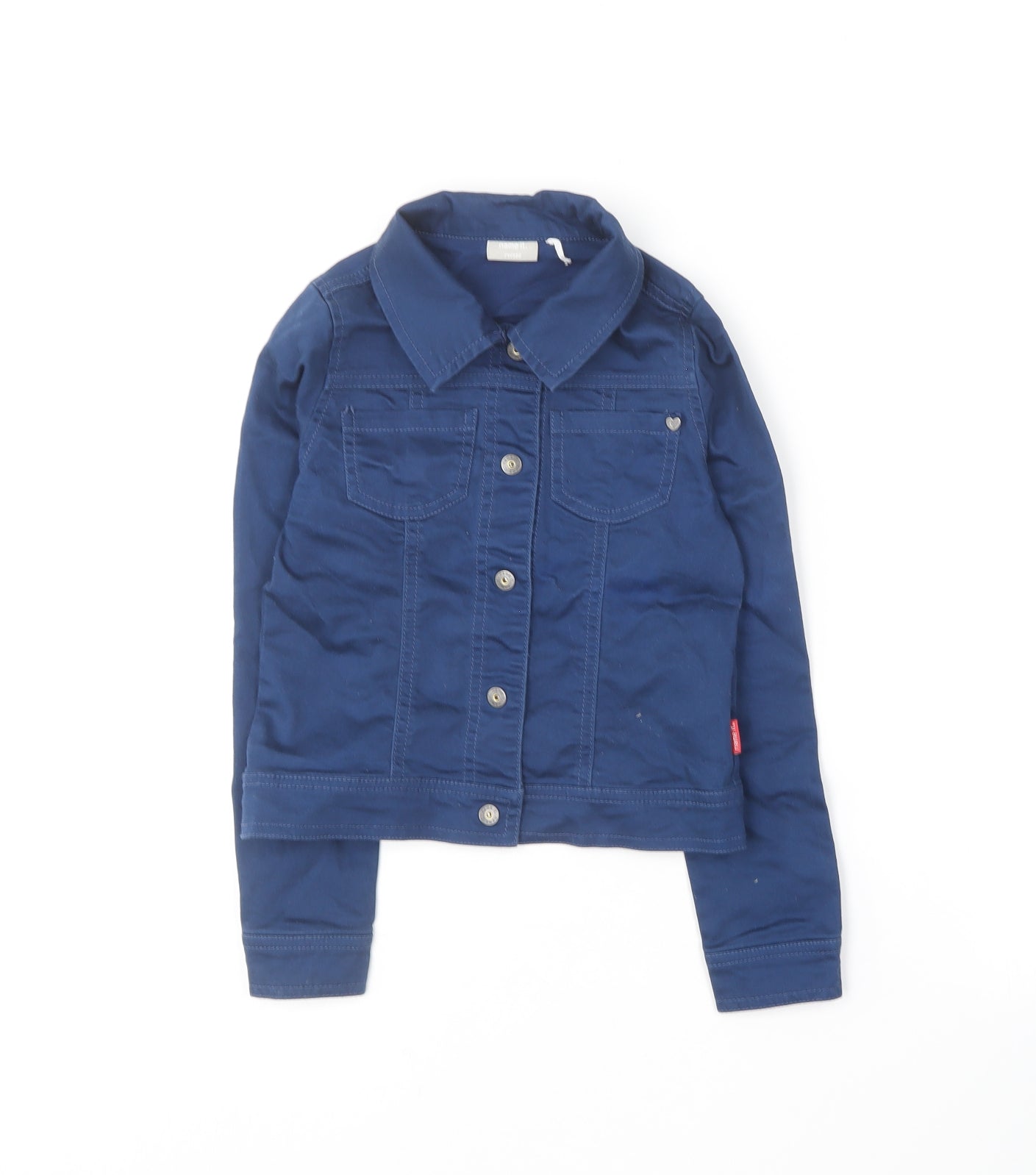 name it Girls Blue   Jacket  Size 7 Years