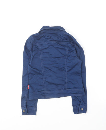 name it Girls Blue   Jacket  Size 7 Years