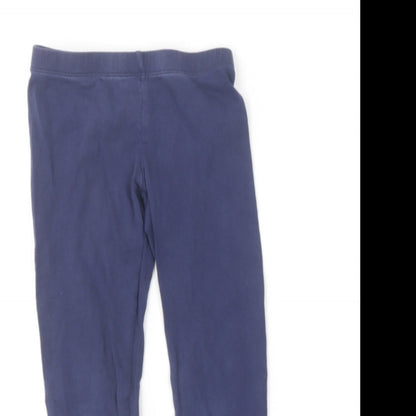 United Colors of Benetton Girls Blue  Cotton Jogger Trousers Size XS  Regular