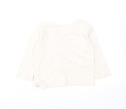 George Baby Beige Solid Cotton Cami Pyjama Top Size 9-12 Months   - Winnie The Pooh