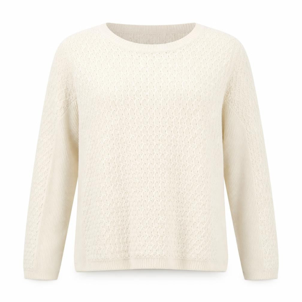 Womens UK Size S EWM Ivory Pullover Jumper