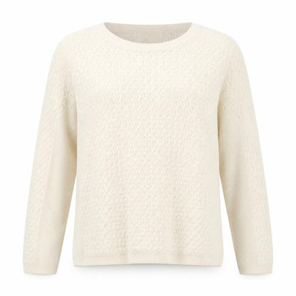 Womens UK Size S EWM Ivory Pullover Jumper